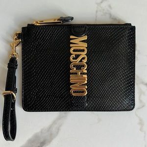 MOSCHINO CALFSKIN CLUTCH